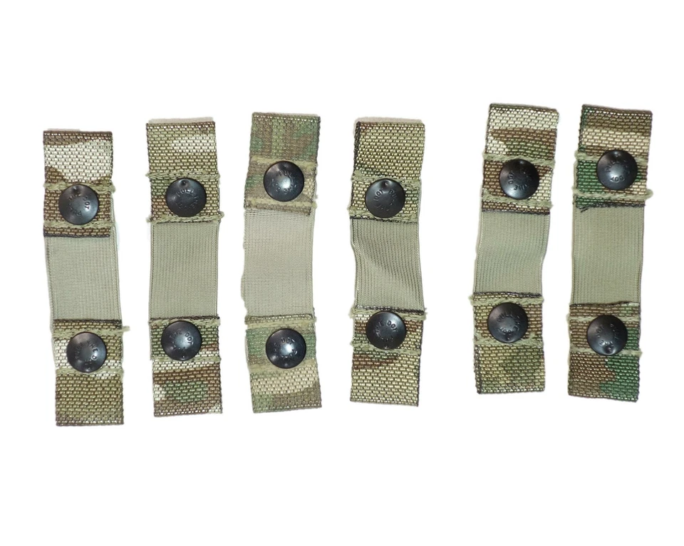 6 x British Army Surplus MTP Osprey Molle Straps Elastic