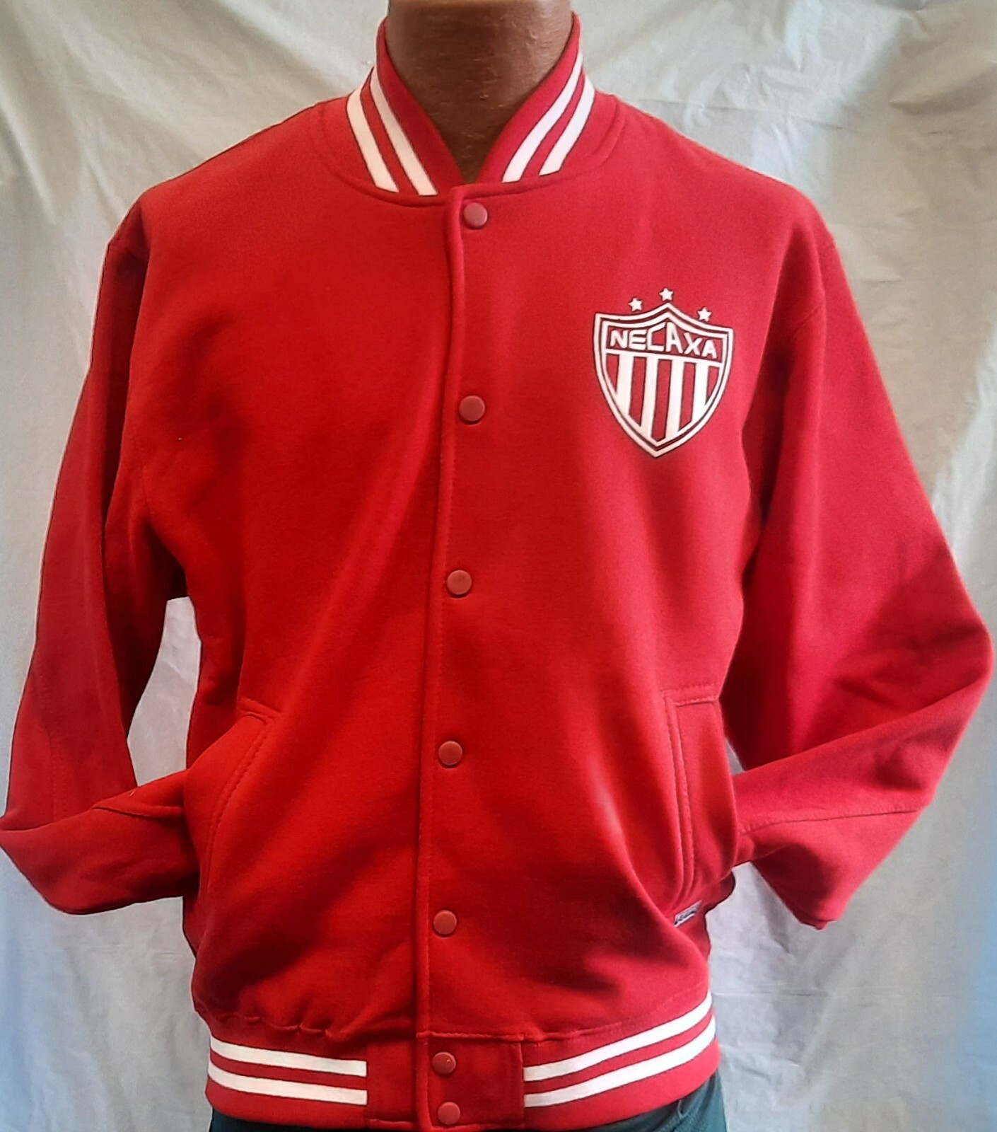 Deportivo Necaxa  Soccer Varsity Jacket, Chamarra de Necaxa image 2