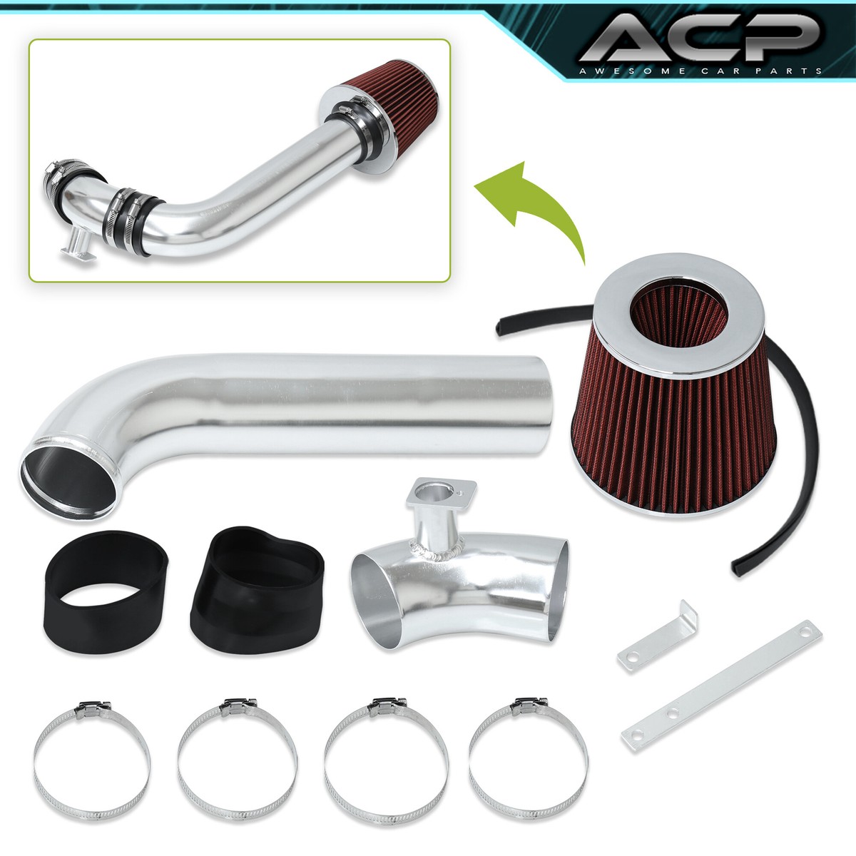 Cold Air Short Ram Intake CAI Induction System Filter For 92-98
