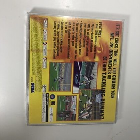 Sega Dreamcast NFL 2k Football CIB with Manual