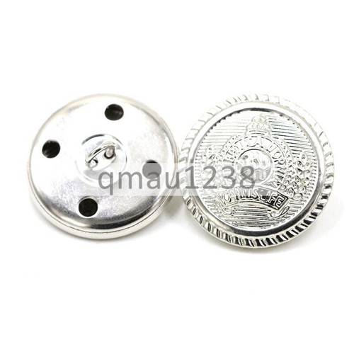 RETRO COPPER 15MM-25MM METAL SHANK BUTTONS ROUND COAT BAG TAILOR SEWING CRAFTS - Picture 16 of 17