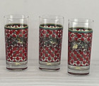 Lot of 3 Noritake Glassware ROYAL HUNT Highball Tumblers FREE SHIPPING