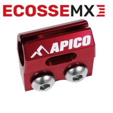 Apico Brake Hose Clamp Honda CR125 CR250 CR500 1990-2003 RED Motocross 20mm