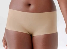 TRUE AND CO Body Desert Nude Cheeky Boyshort Panty Womens Sz 2X fits 20-24