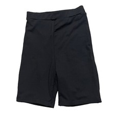 Princess Polly Shorts Women US 2 Black Pull On Biker Shorts Stretchy Activewear