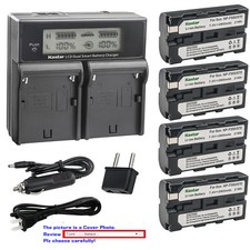 Kastar Battery Dual Fast Charger for Sony NP-F550  MVC-FD91 MVC-FD92 MVC-FD95