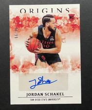 2021 Panini Origins Draft Picks - Jordan Schakel #OR-JSC San Diego - RC AUTO /99