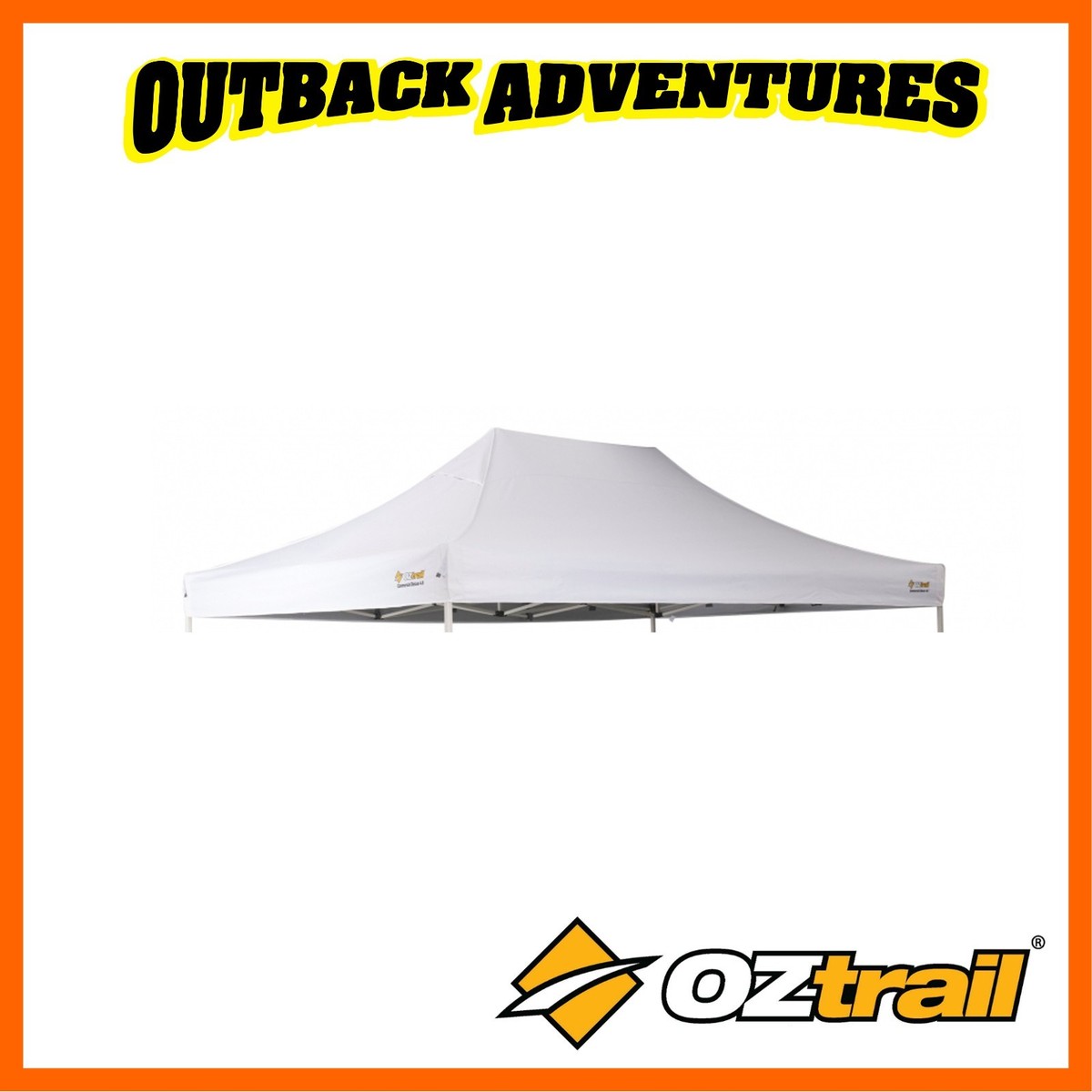 OZTRAIL COMMERCIAL DELUXE GAZEBO REPLACEMENT CANOPY 500 DENIER  NEW