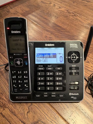 Uniden XDECT 8355 Digital Cordless Phone BLUETOOTH Great Condition Works Perfect - Picture 3 of 5