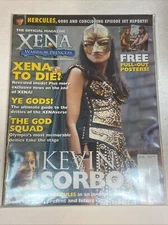 Xena Warrior Princess Official Magazine June2001 #20 Poster Kevin Sorbo Hercules