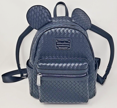 Vintage Disney Blue and Black Mickey Mouse Backpack Vintage 90 main image 2