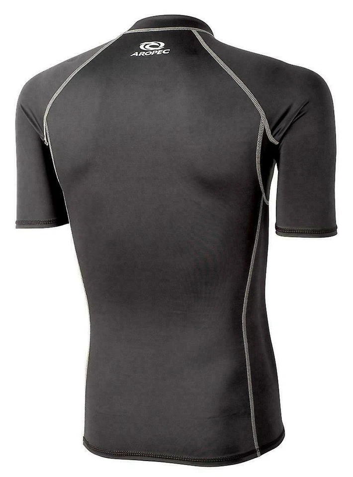 Aropec Mens Compression Short / Long Sleeve Top - Triathlon/Running S/XS - Image 2 of 3