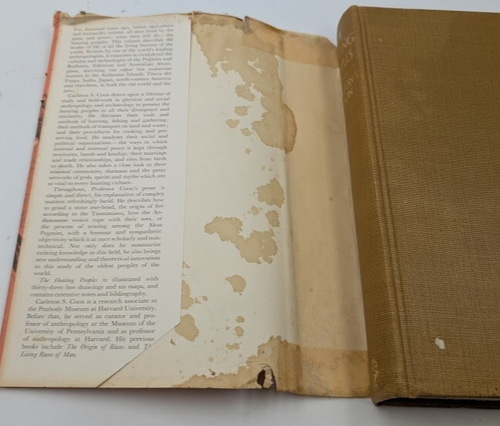 The Hunting Peoples by Carleton S. Coon (Hardcover, 1971) Vintage, History - 第 5/12 張圖片