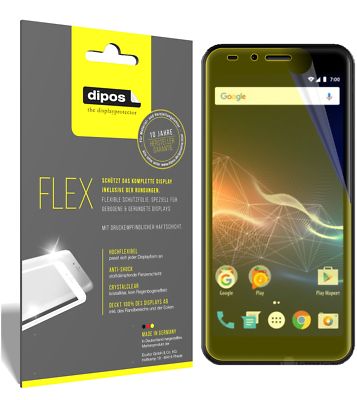 3x Schutzfolie für Vertex Impress Click 3G 2018 Folie, 100% Displayabdeckung,
