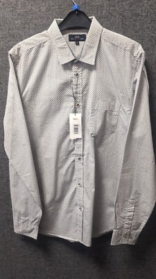 Matalan Premium Quality Long Sleeve Printed Shirt UK S LN141 BB 12