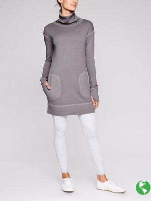 turtleneck sweatshirt dress