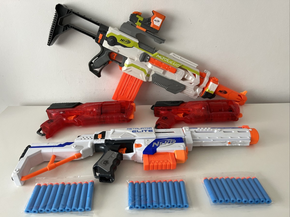 Pistolet Nerf Elite Nerf Modulus Esc10 Nerf N Strike Elite Retaliator