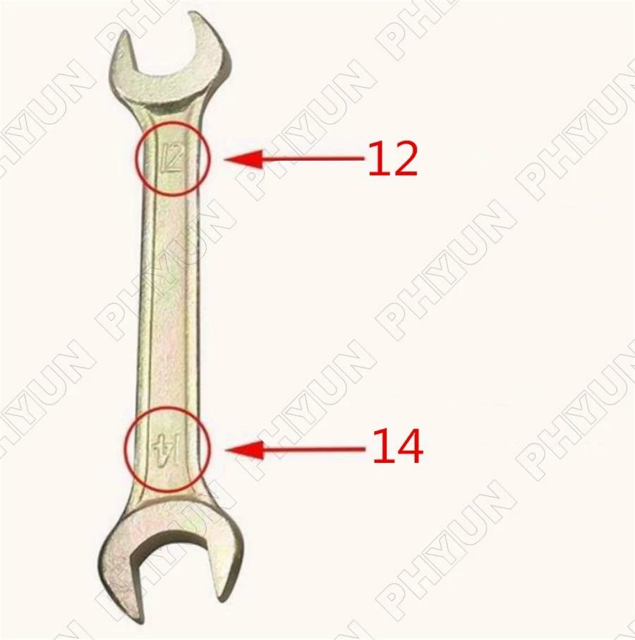 Kit de herramientas removedoras de llaves de bujía de motocicleta de 15 piezas para Honda CBF CBR CB VTX VFR Foto 2 de 4