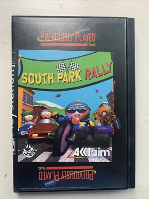 Jeu Vidéo Rétro PS1 Complet Jeu South Park Rally - PlayStation 1 (PS1) Complet Version Française - En Bon état - Compatible PAL Rage Racer Ps1