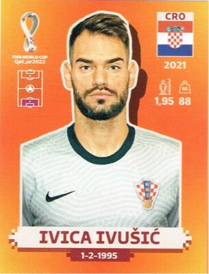Kroatien Panini FIFA World Cup 2022 Qatar International Edition [Orange/Pink]