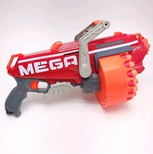 Nerf Megalodon N-Strike Mega Toy Blaster 2018 Tested 20 Round Drum Magazine Red