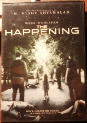The Happening (DVD, 2008) Night Shyamalan Mark Wahlberg 24543532897|