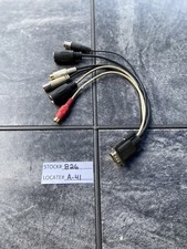 S/P0 S/P1 2 RCA Flying Lead Cable 15-pin 12in, FREE SHIPPING.