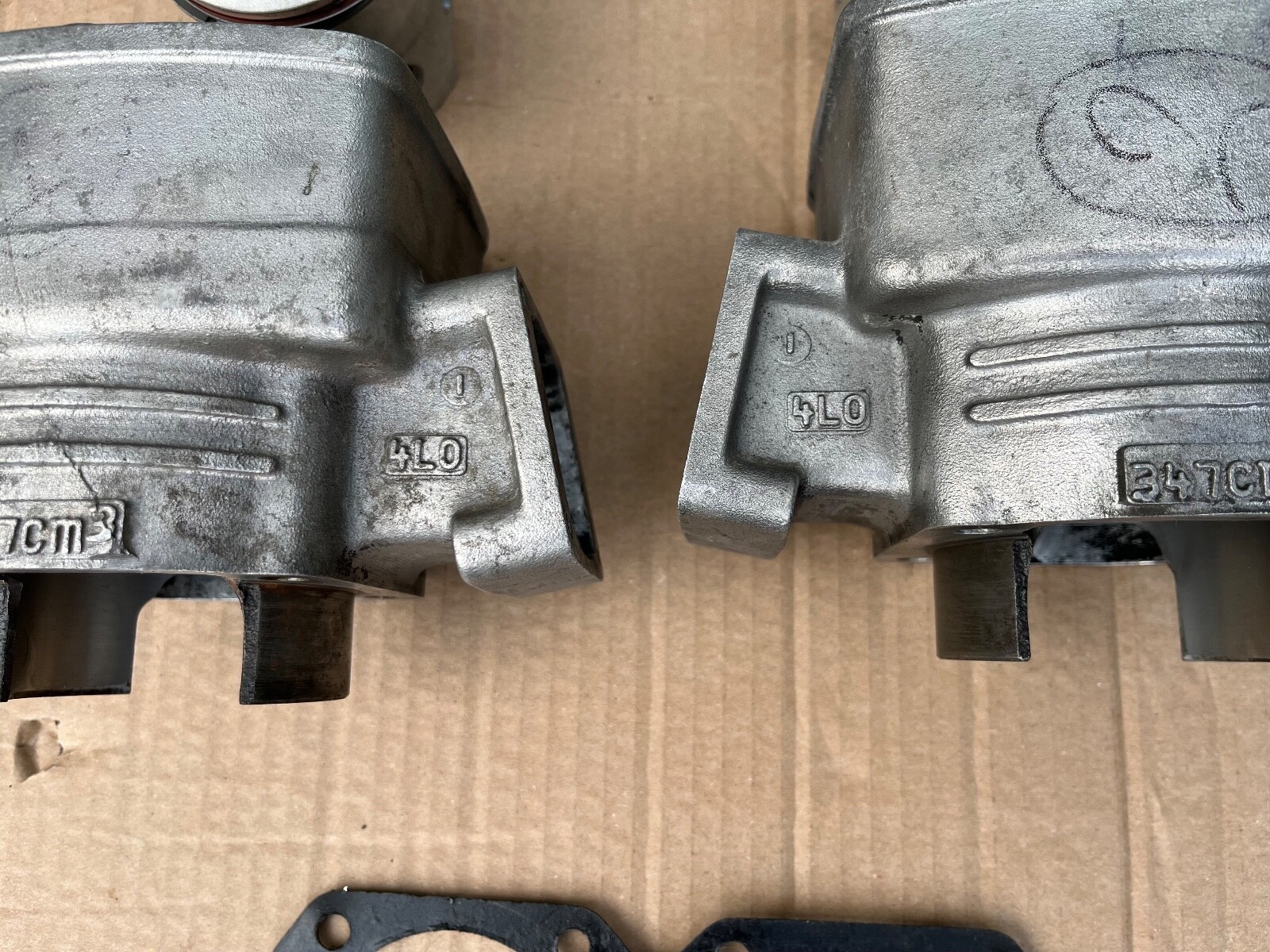 Yamaha rd350lc rd 350 lc 4l0 barrels cylinders with new rebore and