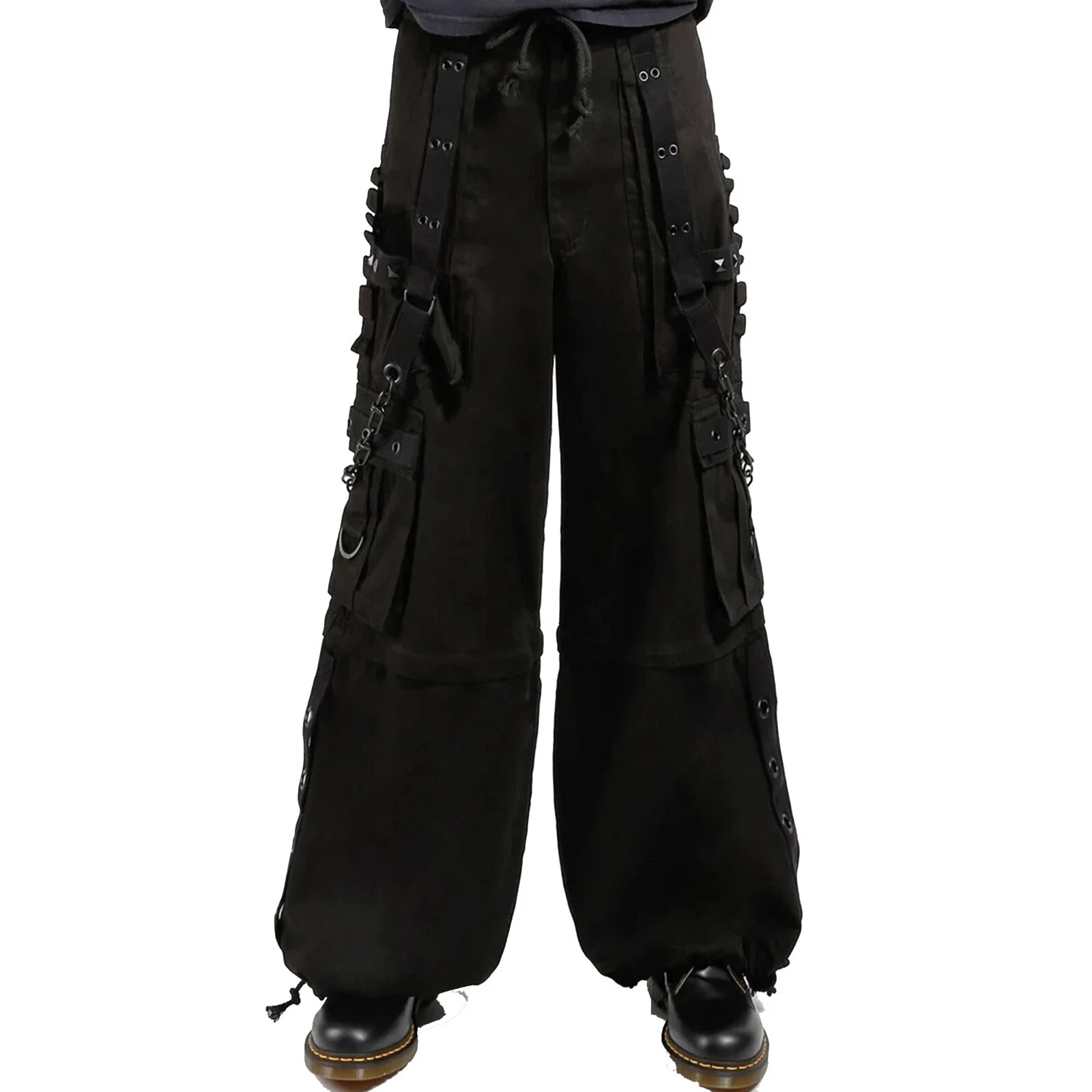 Men's Gothic Bondage Jung eland Pants, Men's Gothic Steampunk Style pants