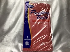 Duni Finishing Touch Table Cover Plastic Christmas Holly 50 X 108 Set Of 2