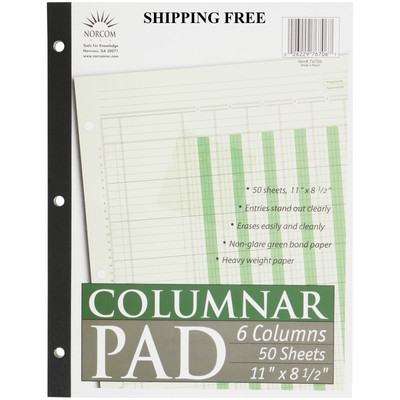 Forms & Record Keeping - Columnar Pads