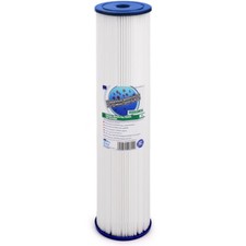 FCCEL20M20B Pleated Washable Reusable Water Filter 20" BIG BLUE Jumbo 20 micron