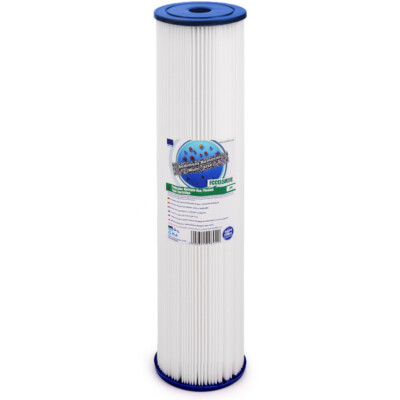 FCCEL20M20B plissierter waschbarer wiederverwendbarer Wasserfilter 20'' BIG BLUE Jumbo 20 Mikron