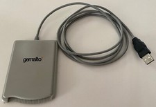 Gemalto USB Common Access CAC Smart Card Reader HWP108841C Gray DOD Military