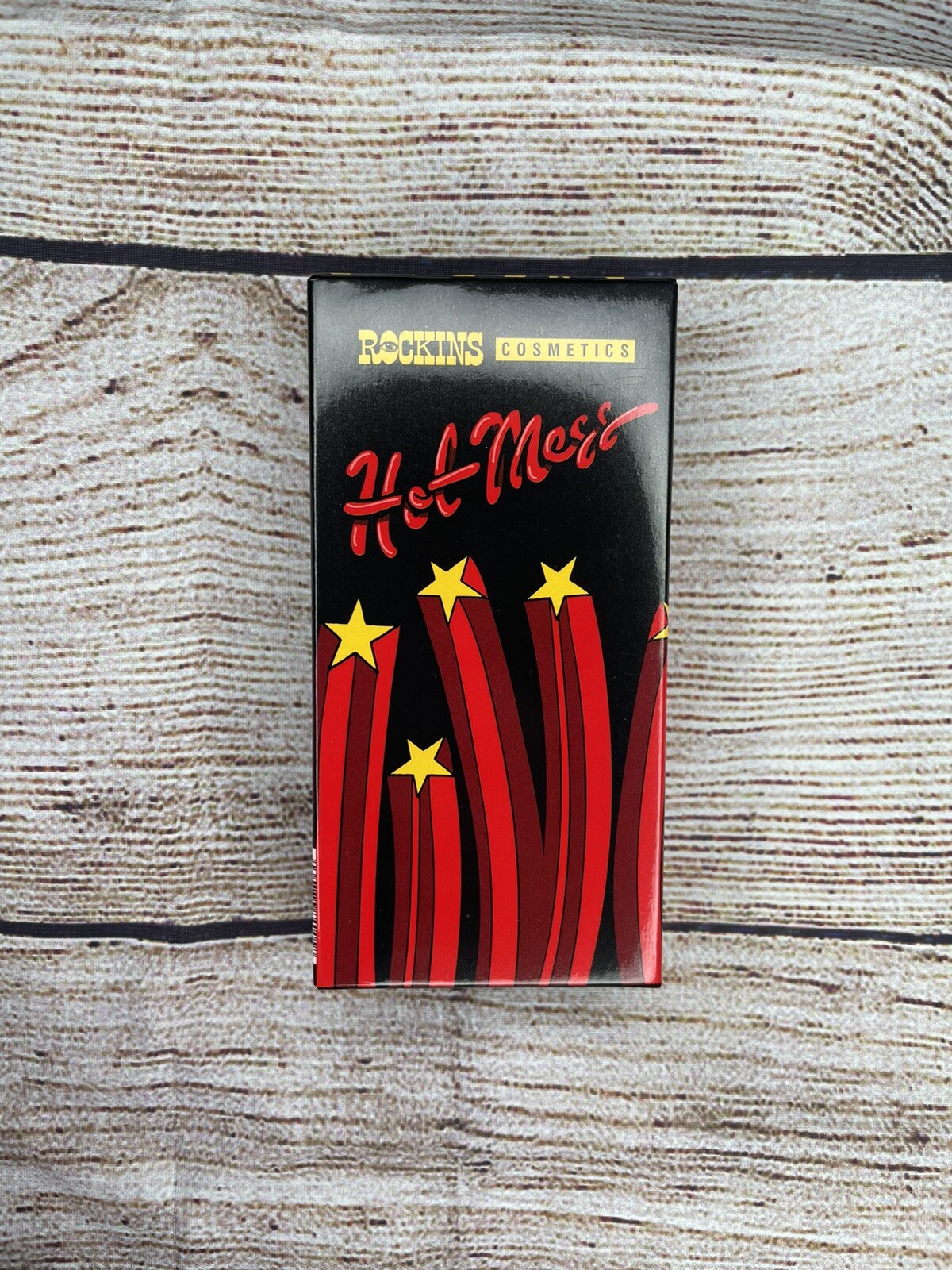 ROCKINS COSMETICS /HOT MESS THREESOME GLITTER GEL PENSBLACK*BLUE