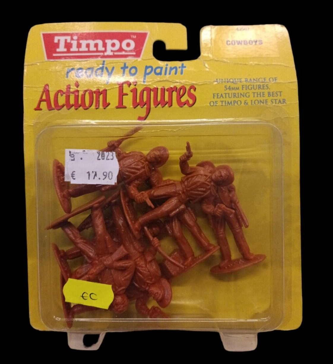 Cowboys 8 pcs. 1/32 Plastic Figures Timpo (blister sealed) mod.B eBay