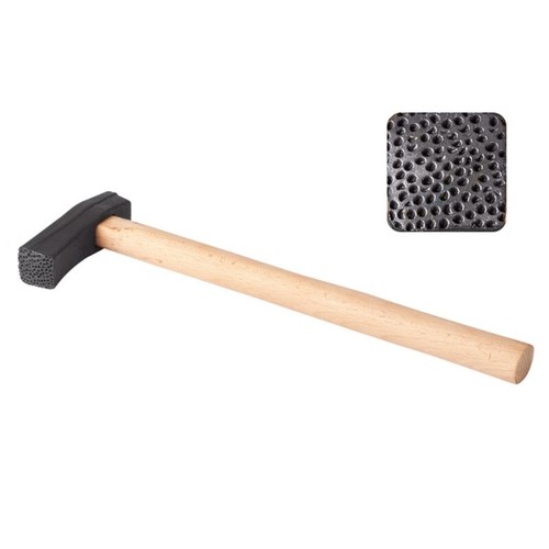 Metal Texturing Hammer DIY Jewelry Making Tool Square Head with Handle - Picture 3 of 19