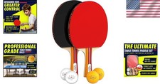 Professional Table Tennis Paddles Advance Intermediate Ping Pong Paddles Set of