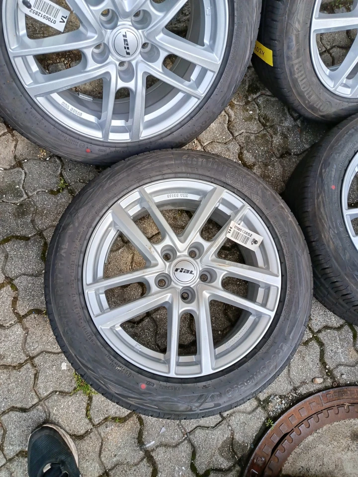 Mercedes Citan W415 Renault Sommerräder Sommerreifen 205/55 R17 Sommer Räder 6mm - Bild 2 von 4