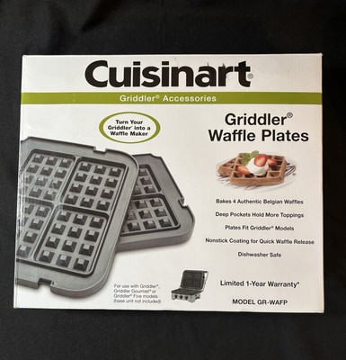 Cuisinart Griddler Waffle Plates Model GR-WAFP