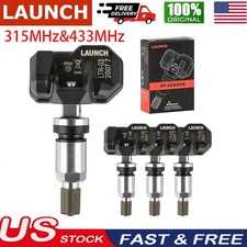 4/8PCSLAUNCH 315MHz  433MHz Programmable TPMS Universal Tire Pressure Sensor 