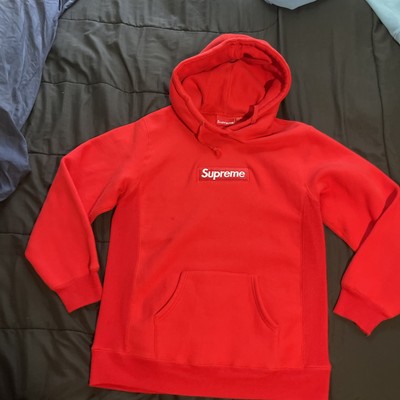 Supreme Box Logo Hoodie RED