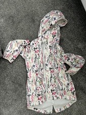 Regenmantel Mädchen Blumen Größe 5 Jahre