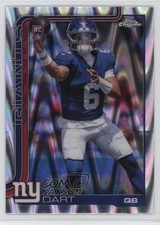 2025 Topps Chrome Rookies RayWave Refractor Jaxson Dart #306 5bn