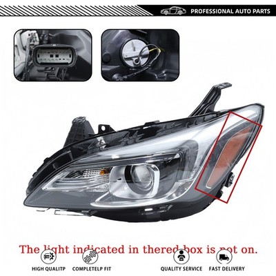 Front Left Headlamp Assembly For 2017-2019 Buick LaCrosse HID Xenon AFS w/ LH