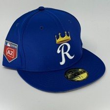 Kansas City Royals New Era 7 3/8 Fitted Hat Cap 2018 Spring Training 59Fifty