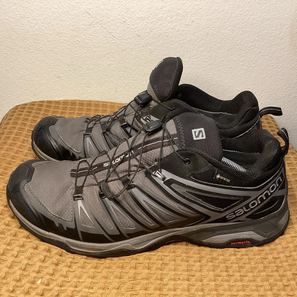 SALOMON X Ultra 3 ブラックスニーカー salomon-x-ultra-3-ltr-gtx-