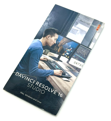 Blackmagic Design DaVinci Resolve Studio (Activation Card