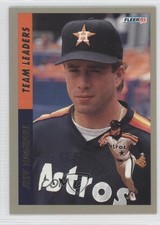 1993 Fleer Series 2 National League Team Leaders Jeff Bagwell #9 HOF 0f8