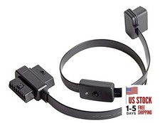 60cm OBD II OBD2 16 Pin Car Diagnostic Splitter Cord Male to Dual Female